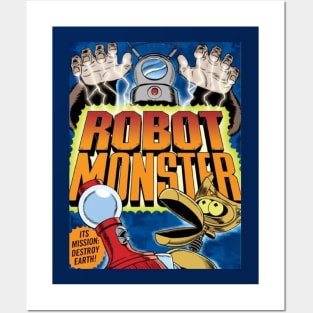 MST3K Mystery Science Promotional Artwork - Robot Monster Posters and Art